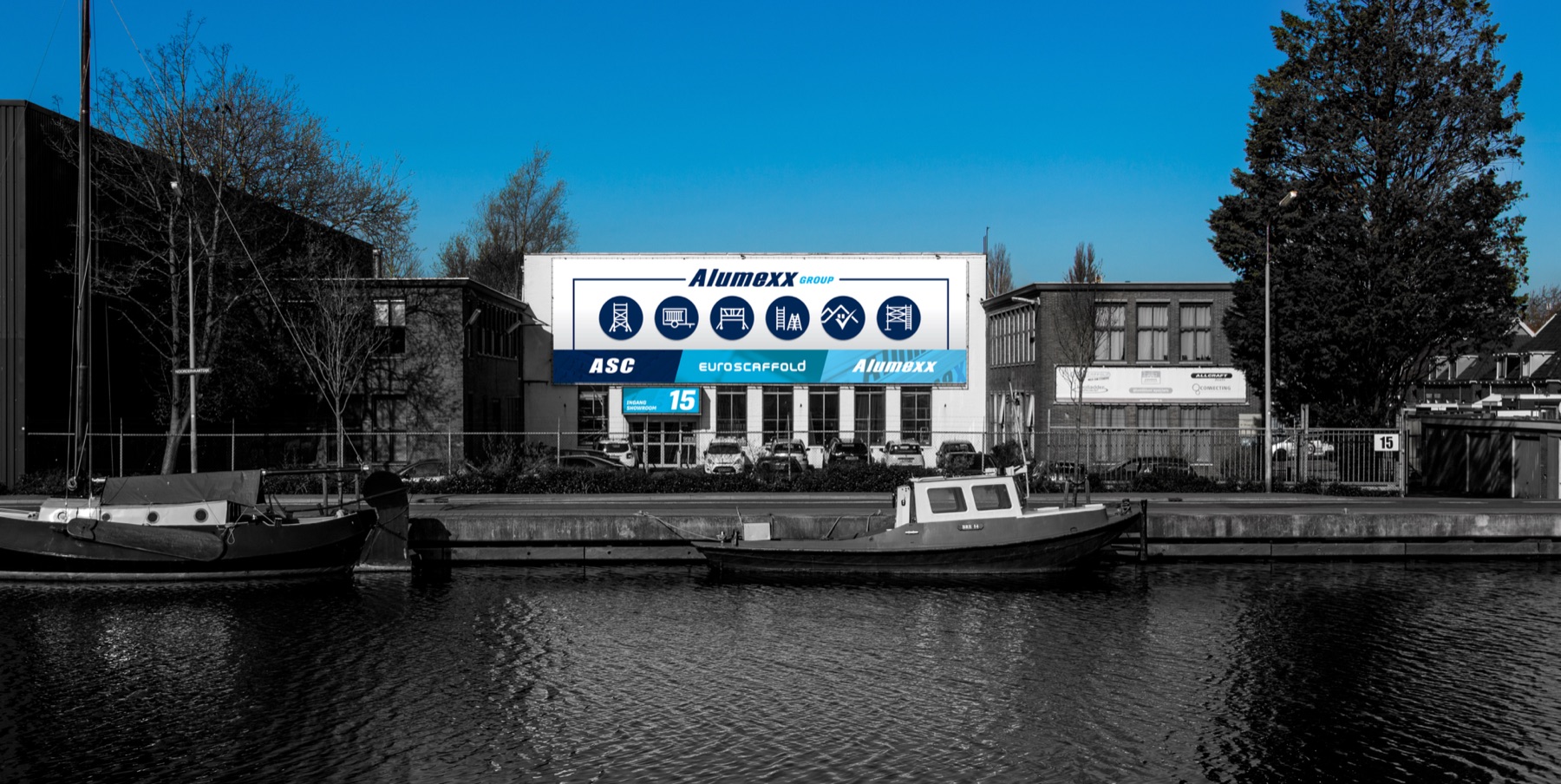 Euroscaffold building in the Zaanstreek